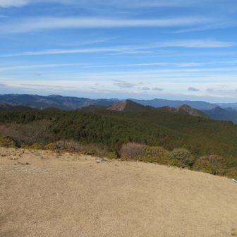 カレイの頭と北笠岳