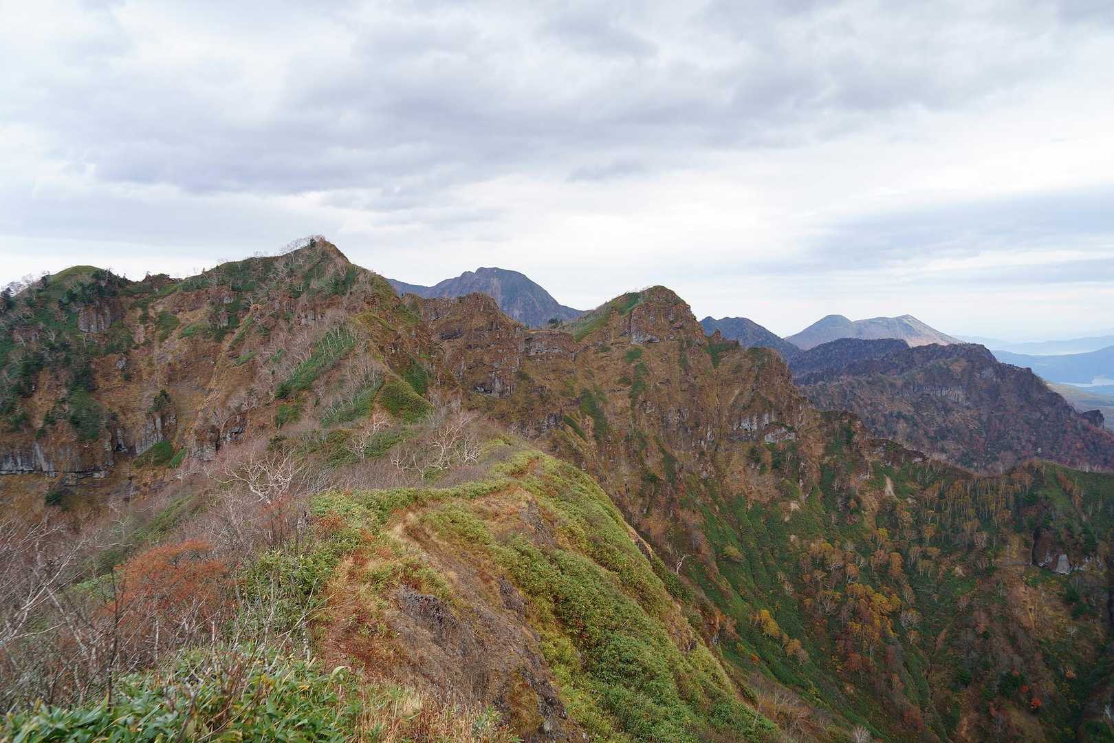 登り切り第一峰登頂