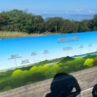 さっき登った青ノ山も見える