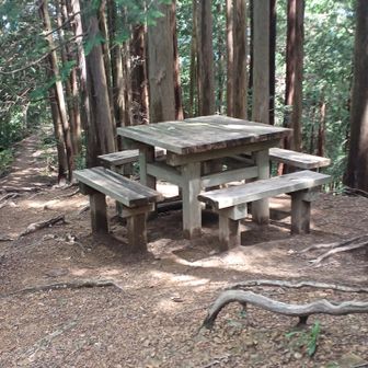 富士見台。ここで休憩