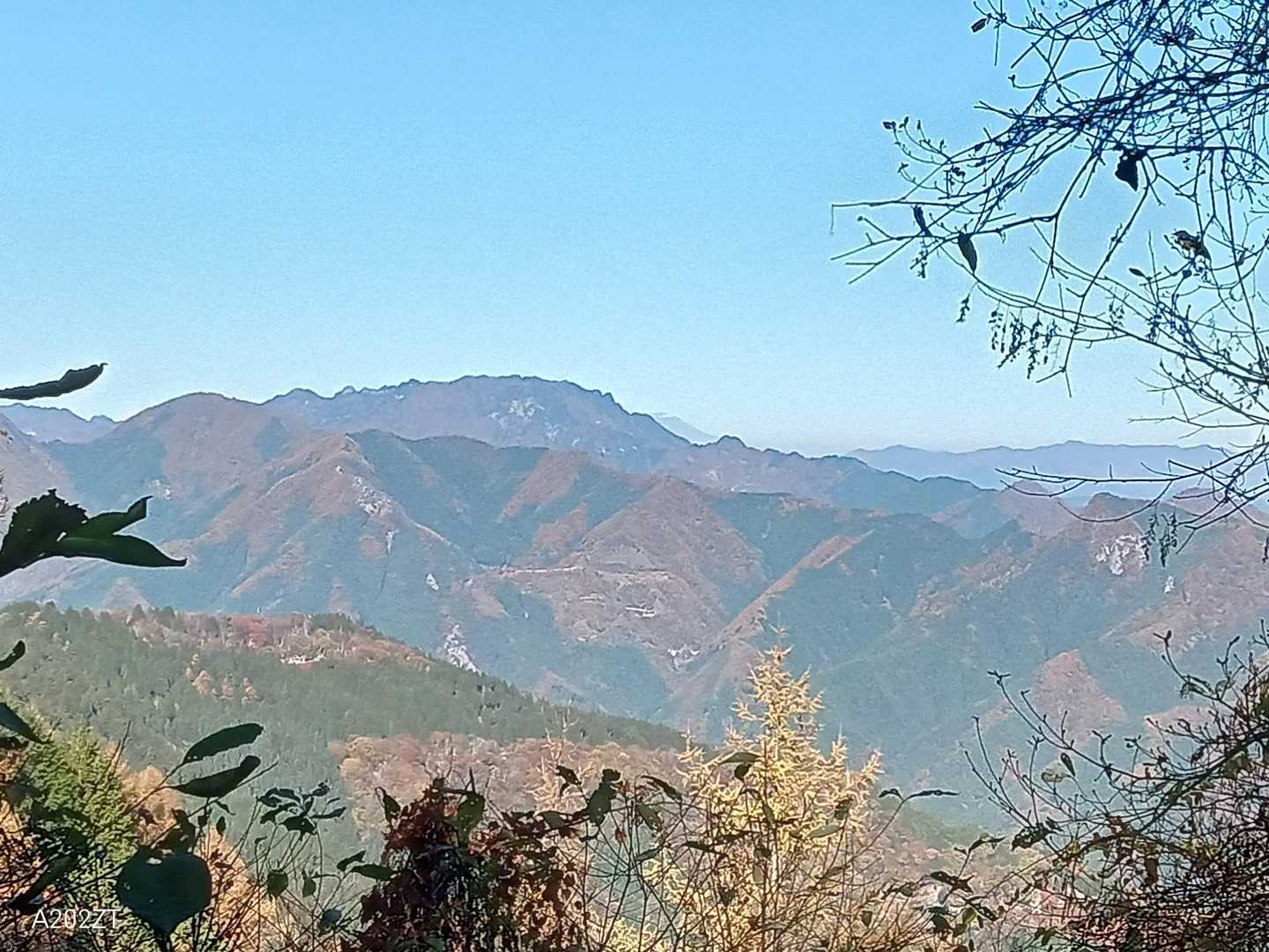 奥宮参道入口（雲取山登山口）-妙法ヶ岳 往復コースの写真