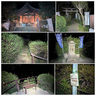 《番外》
白子富士（埼玉県和光市　武州白子熊野神社内）

23区外ではあるが、近くなのでついでにハントしておいた。山頂にベンチまであり、今日の山々の中では一番のキツさ🥵だったかも。