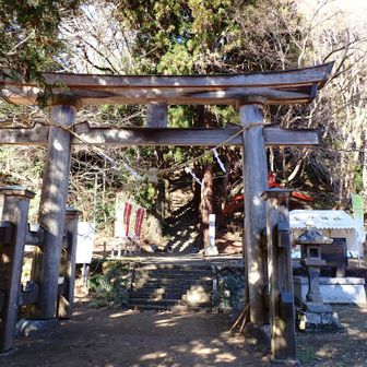 西金砂神社入口