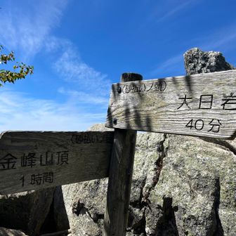 砂払いノ頭まで来ました。
ここから稜線歩きです。