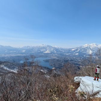 昨年登った五竜や鹿島槍も見えた