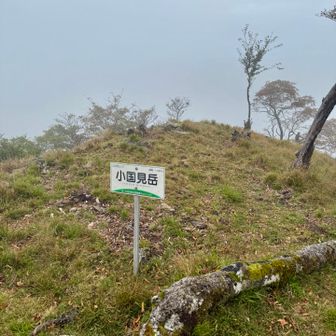 小国見岳…此処からの下りでルート間違う