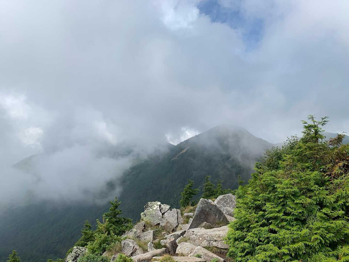 車坂峠-高峰神社-高峯山-高峰温泉バス停-水ノ塔山 周回コースの写真
