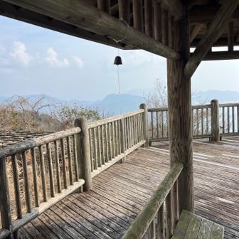 展望台、風鈴🎐が、天気☀️