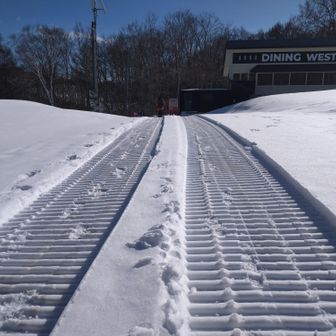 🧇ワッフルみたいな雪を踏んで🧇