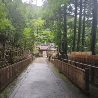 金剛證寺の奥之院