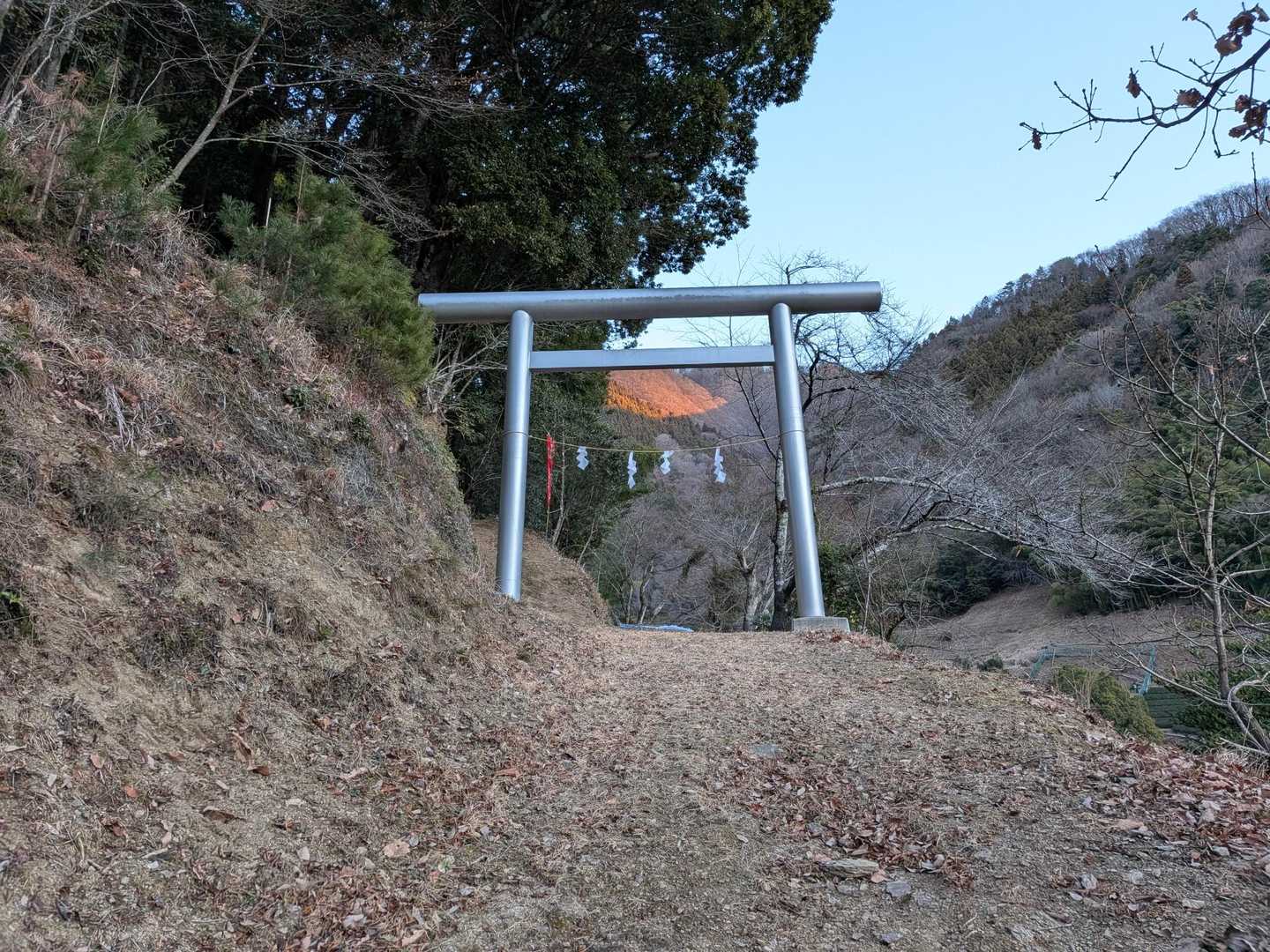 熊野神社を通ったのかも？
ここは引き返さずそのまま行く🚶