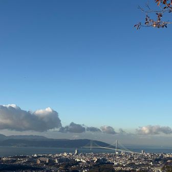 再び明石海峡大橋