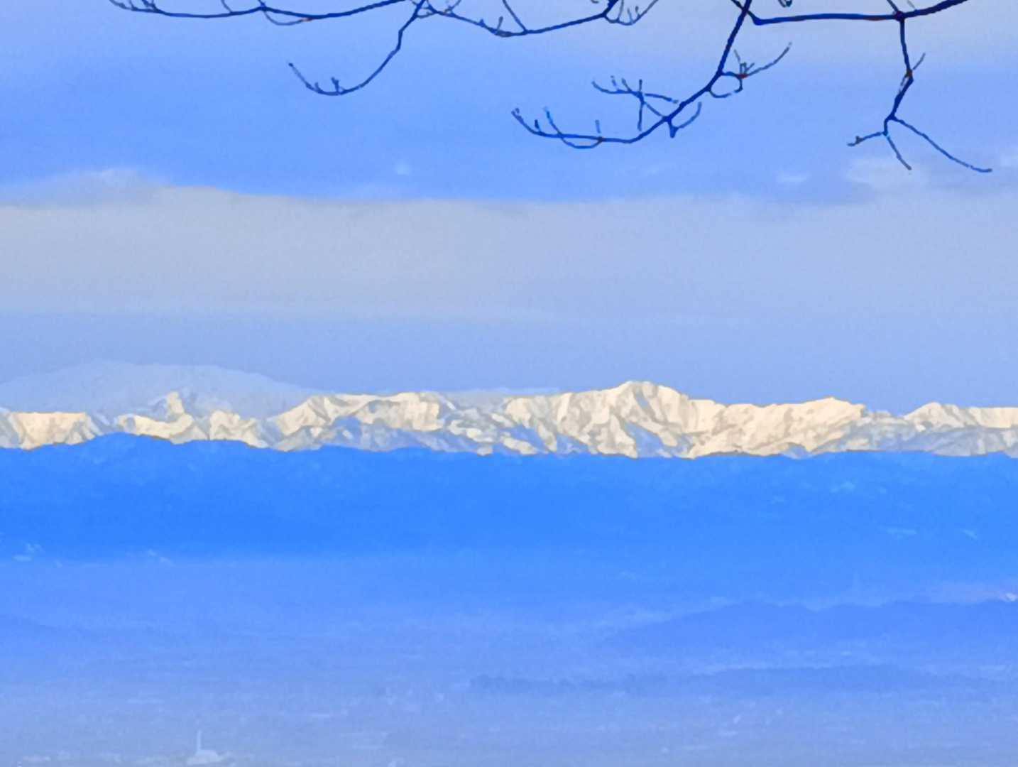 朝日連峰😍