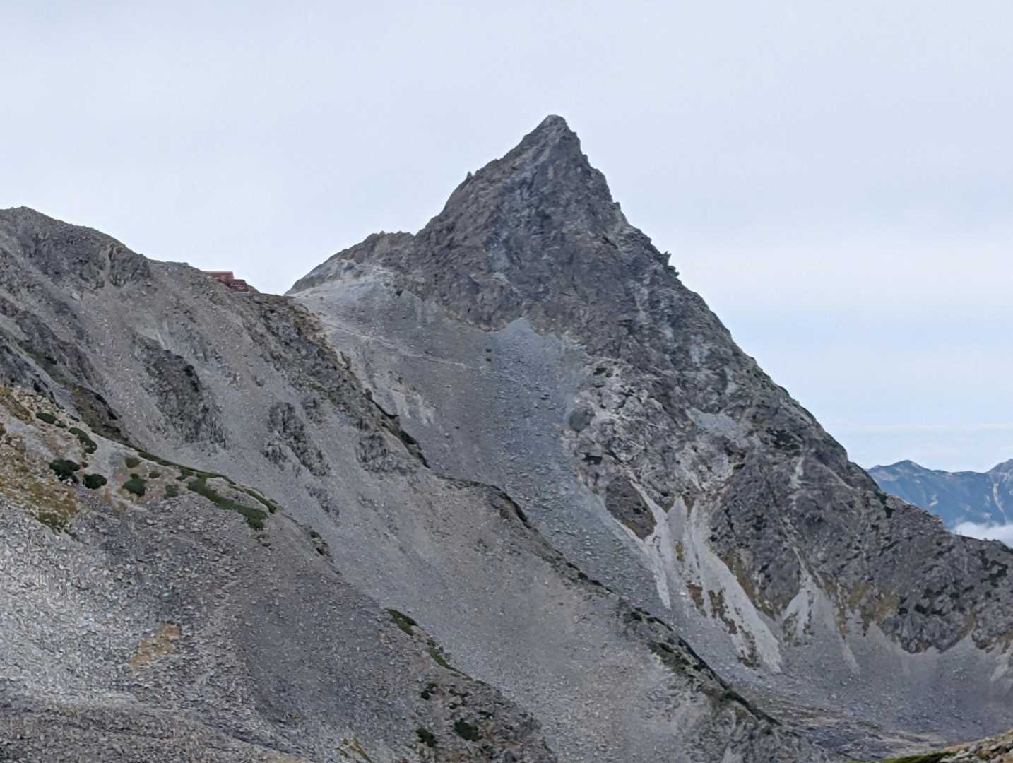 槍ヶ岳近い🥰ど迫力でした。
