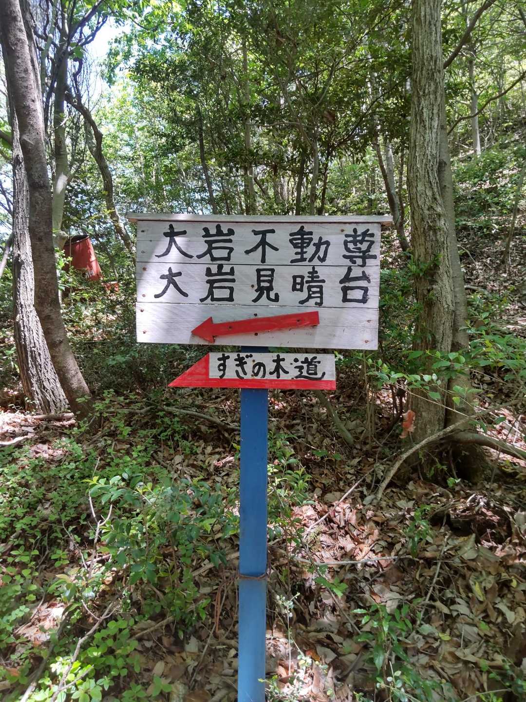 ここを北へ