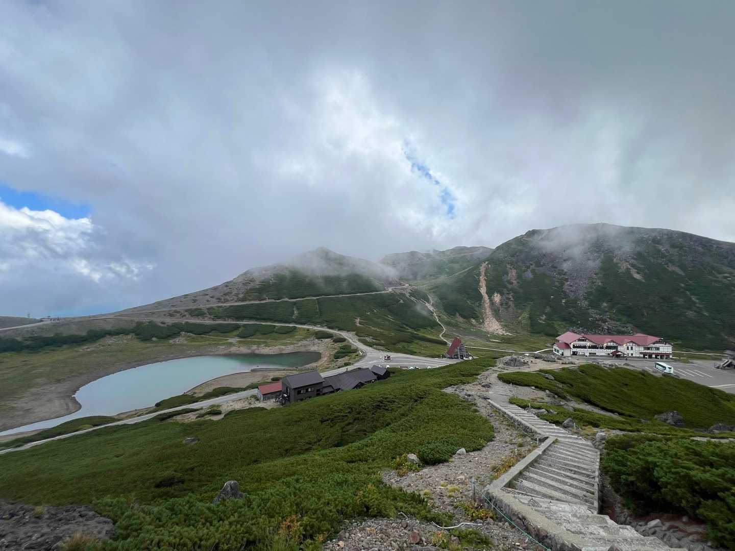 乗鞍山頂バス停-魔王岳 往復コースの写真