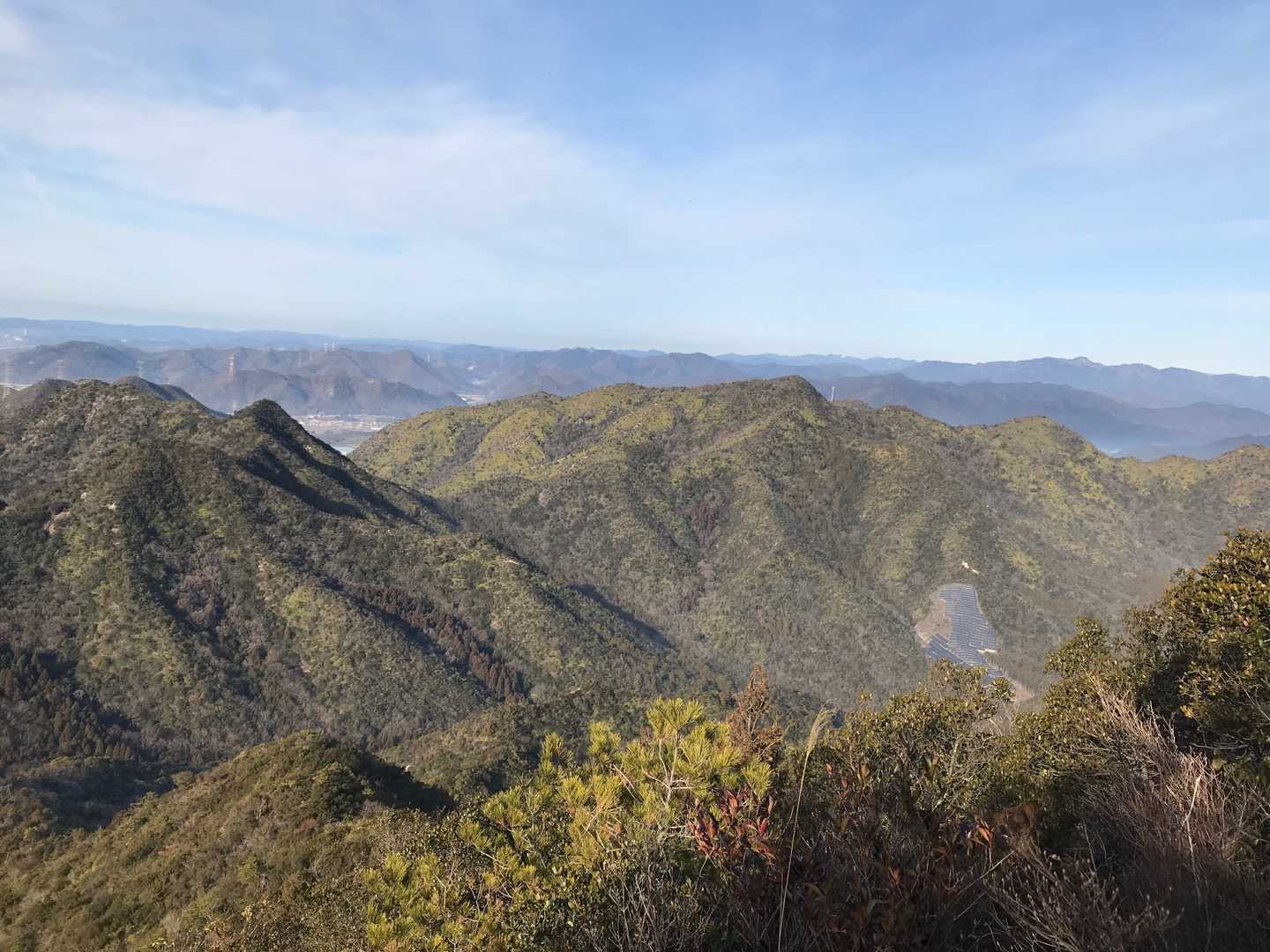 ここからはどちらを向いても絶景