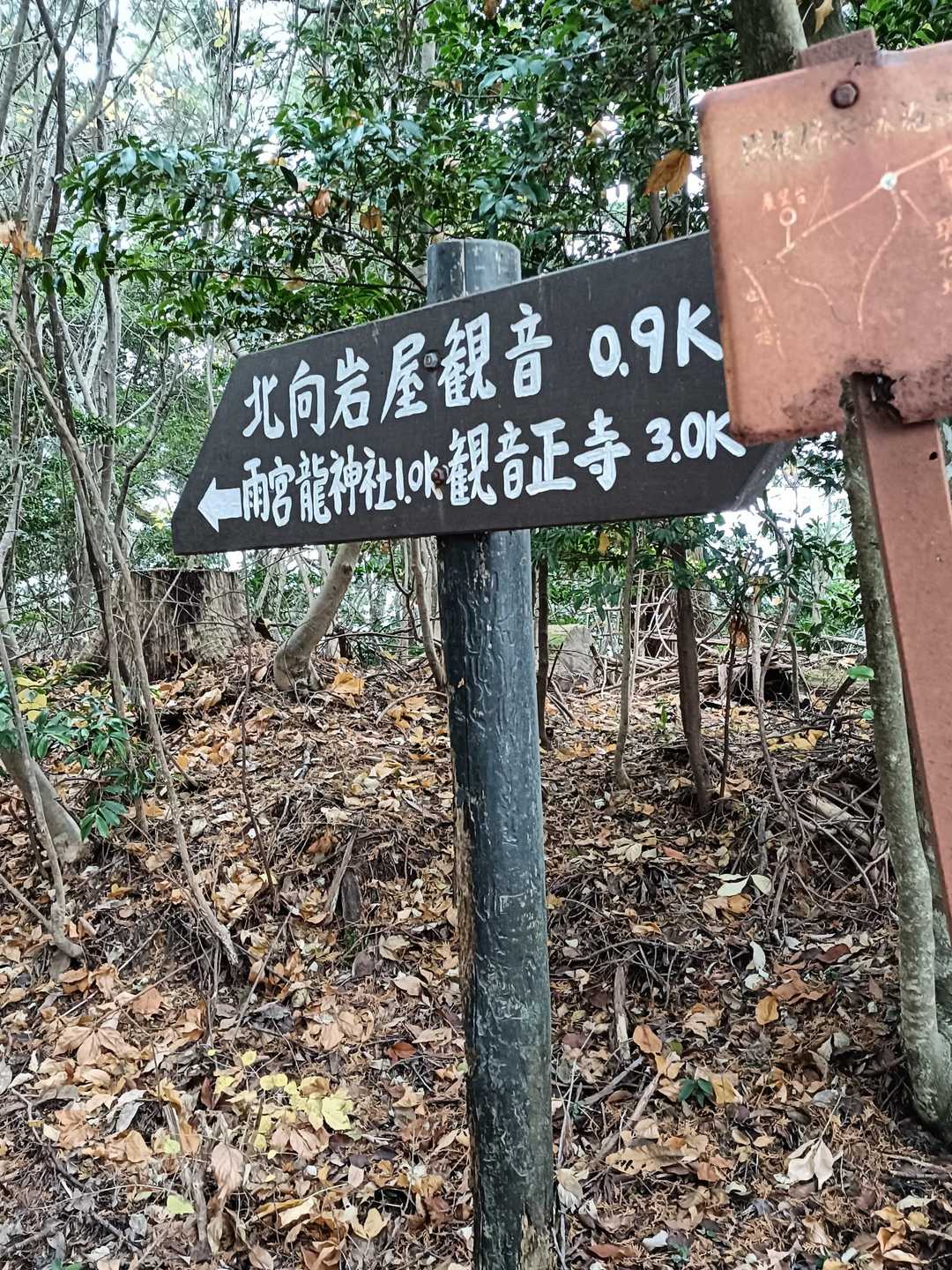 雨宮龍神社から観音正寺に向かいます⬅
