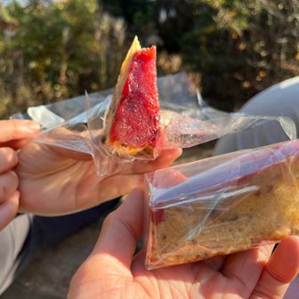 いつもご馳走様です🩷アッコちゃん手作りの🍰
チョコと生姜にベリーのソースが絶妙な美味しさ😍
これを枕にして齧りながら寝たい✨