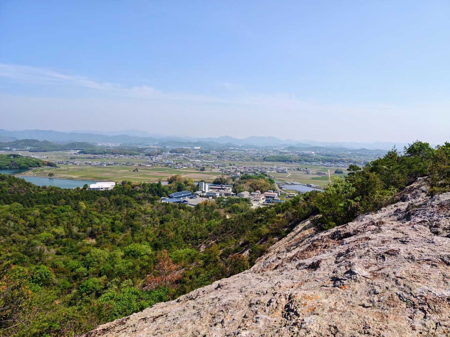 善坊山本丸登山口-善防山-笠松山-加西アルプス善坊山ハイキ 周回コースの写真