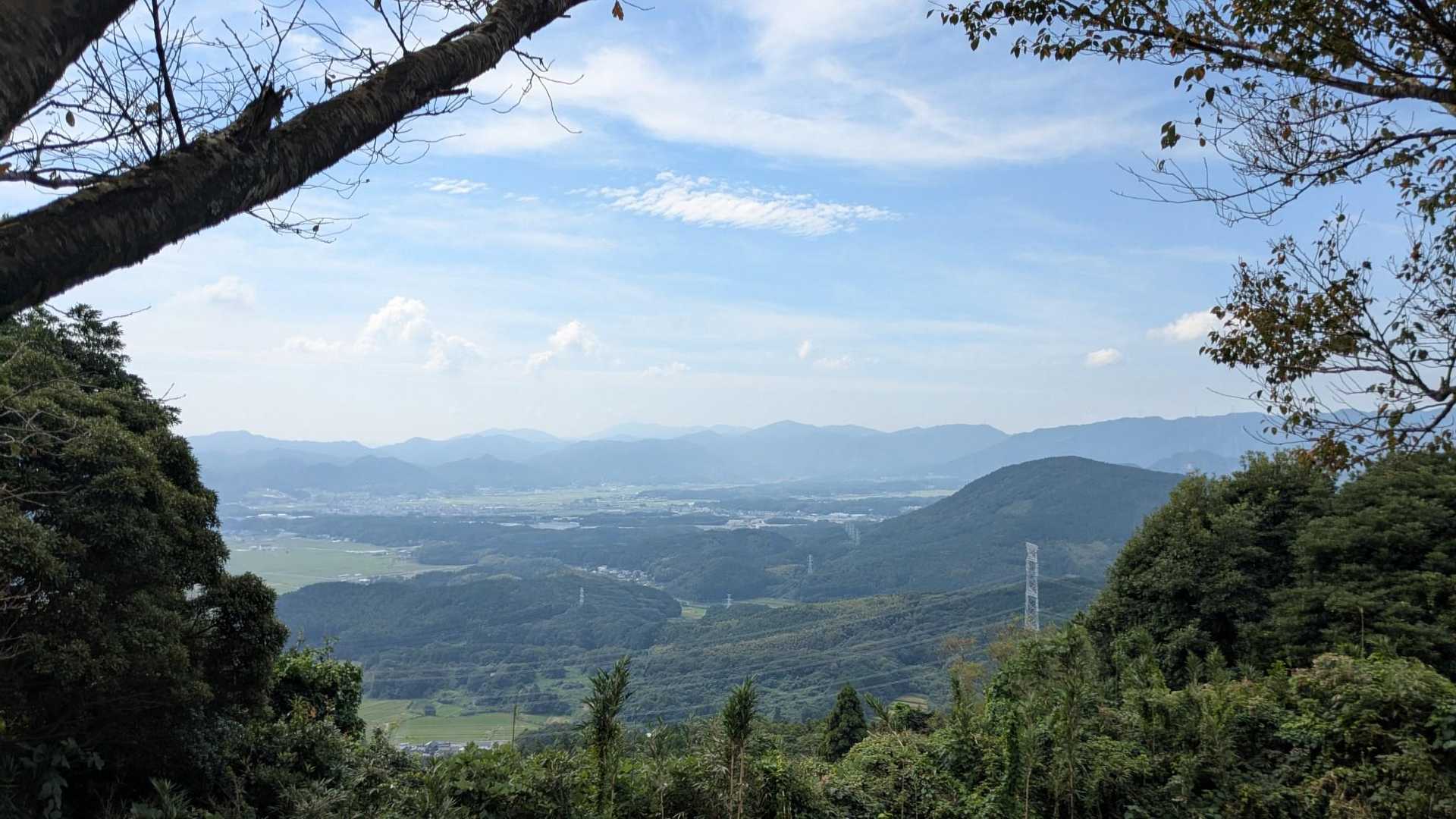 宮若方面。眺望⭕️