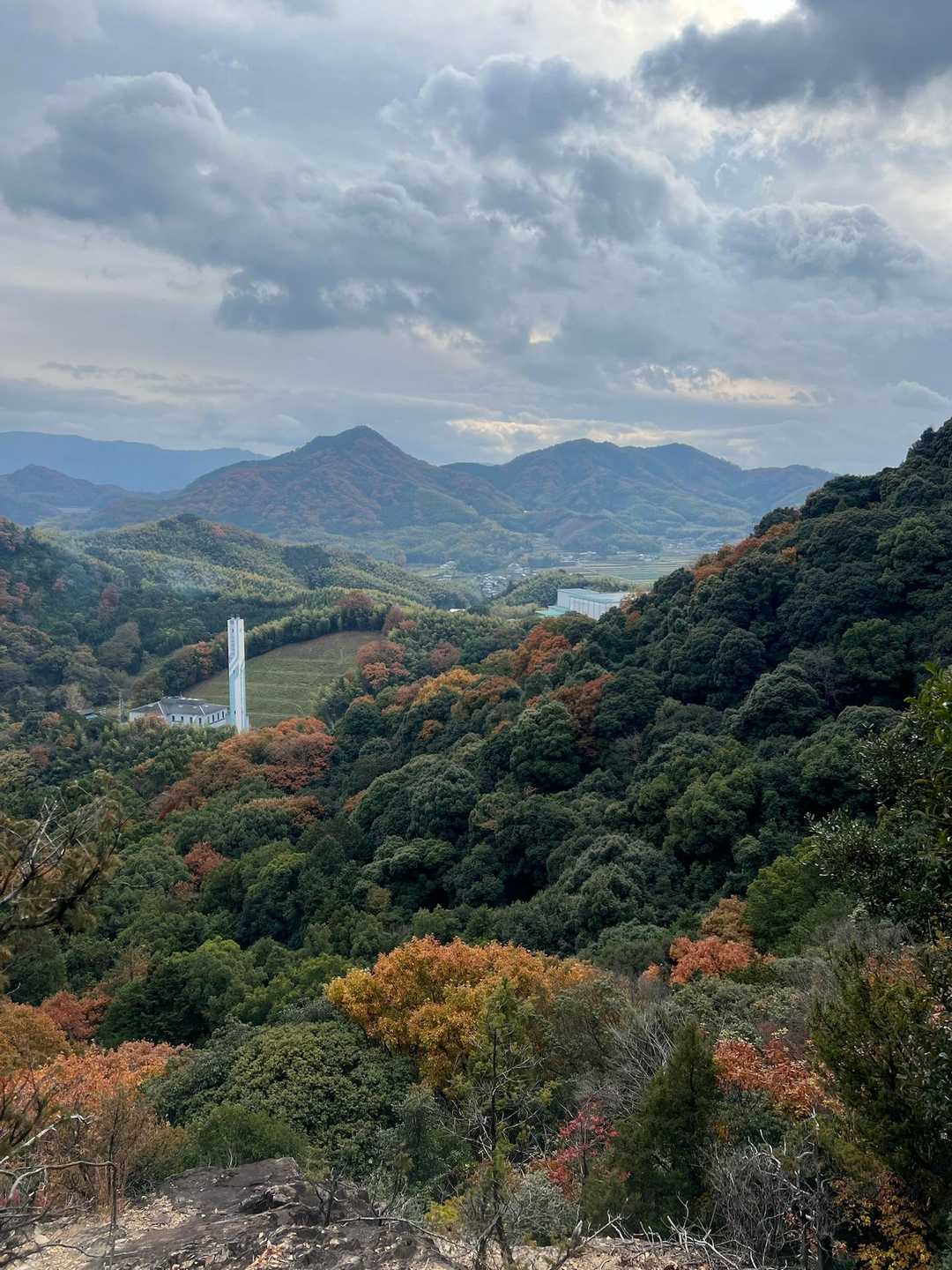 愛宕山-象頭山-大麻山-大麻山登山口-奥社-白峰神社-金刀 周回コースの写真