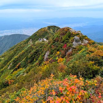 不動岳から地蔵岳方面