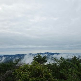 展望台からの眺め素晴らしいです。
曇り空でも十分です。
