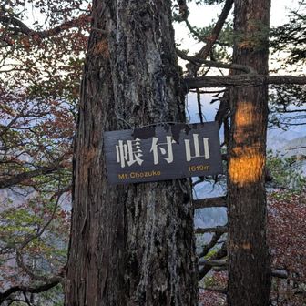 帳付山頂上・・・！

ってここかな？先があるようだけど
