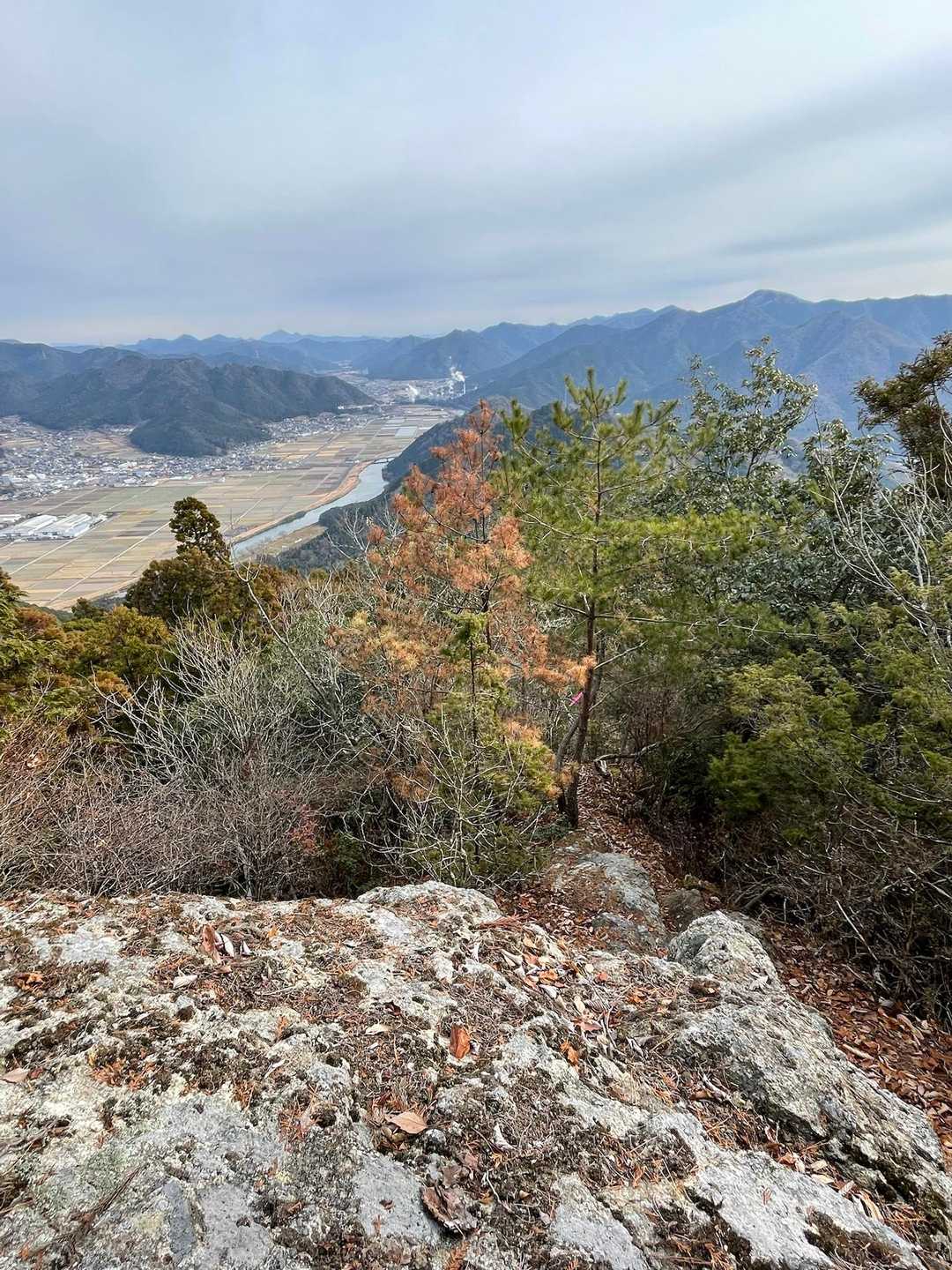 登ったあと振り返るといい景色でした😊