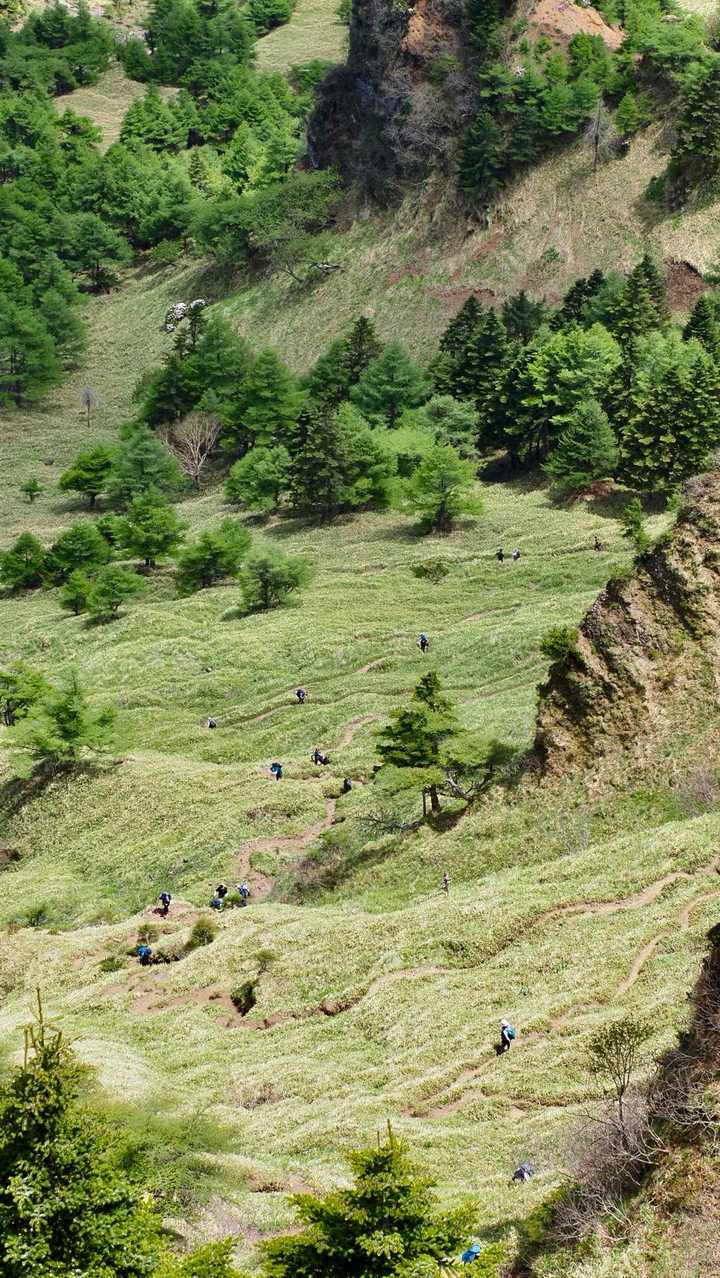 浅間山（黒斑山・蛇骨岳・仙人岳・鋸岳・前掛山）、外輪山周回 の写真 32