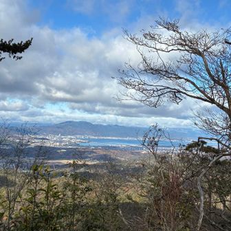 琵琶湖と大津市が良く見える🥰