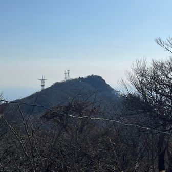 男体山から女体山頂