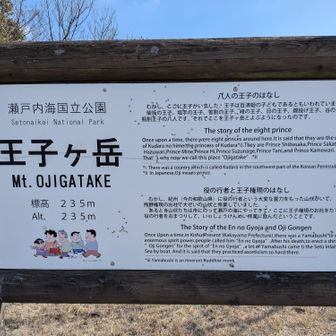 八人の王子のはなし。役の行者と王子権現のはなし