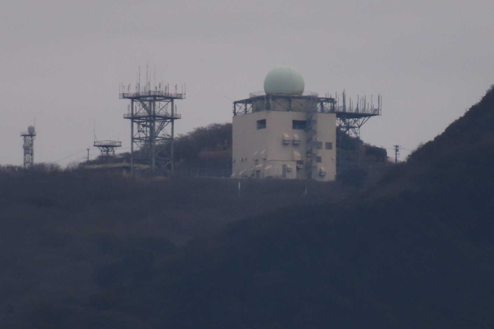 野外音楽堂から見える三郡山