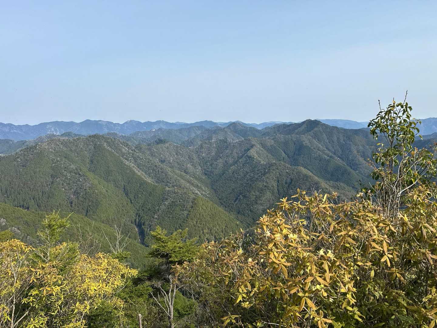 奥山-七種槍-七種山-十字峰 周回コースの写真