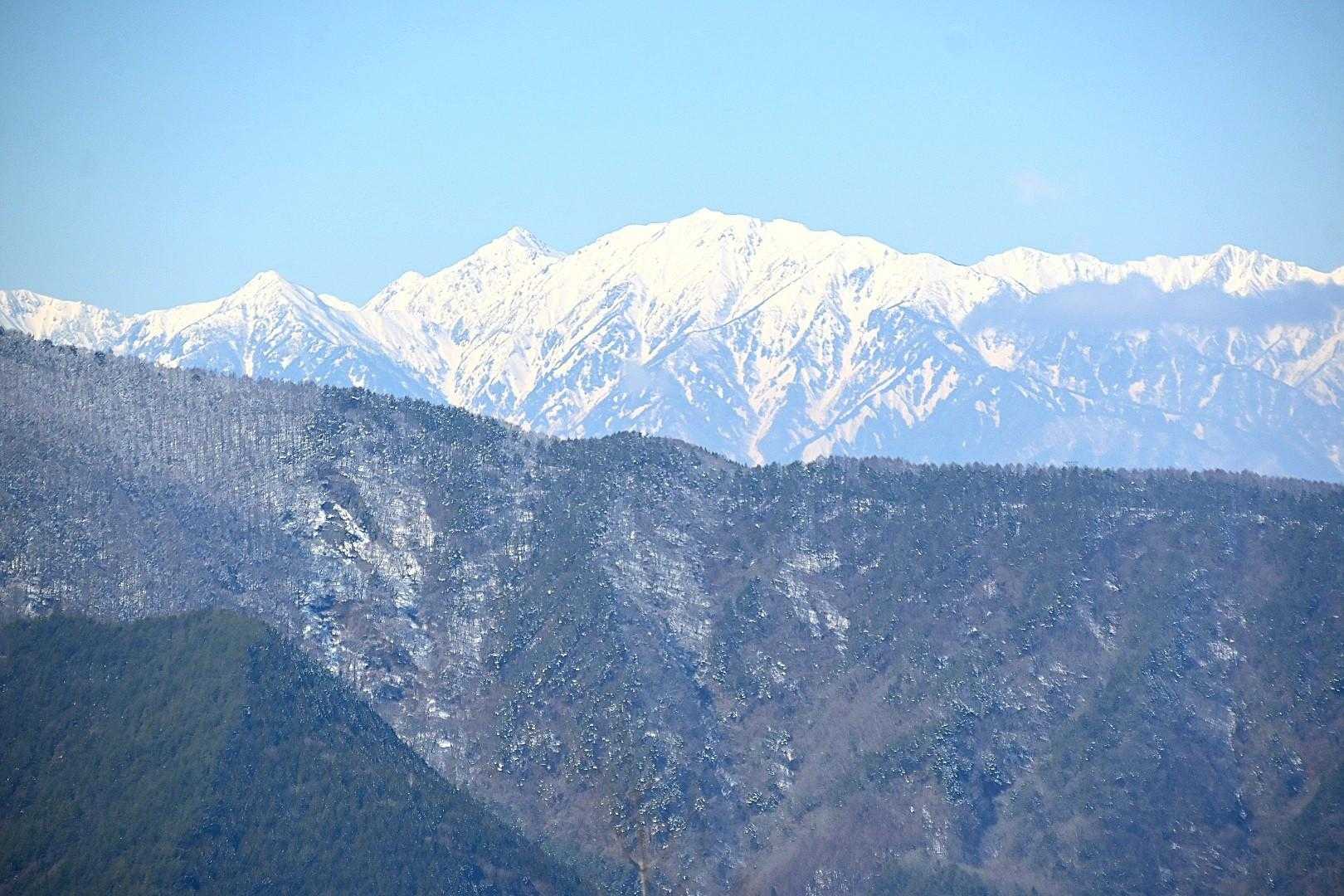 夫神岳 往復コースの写真