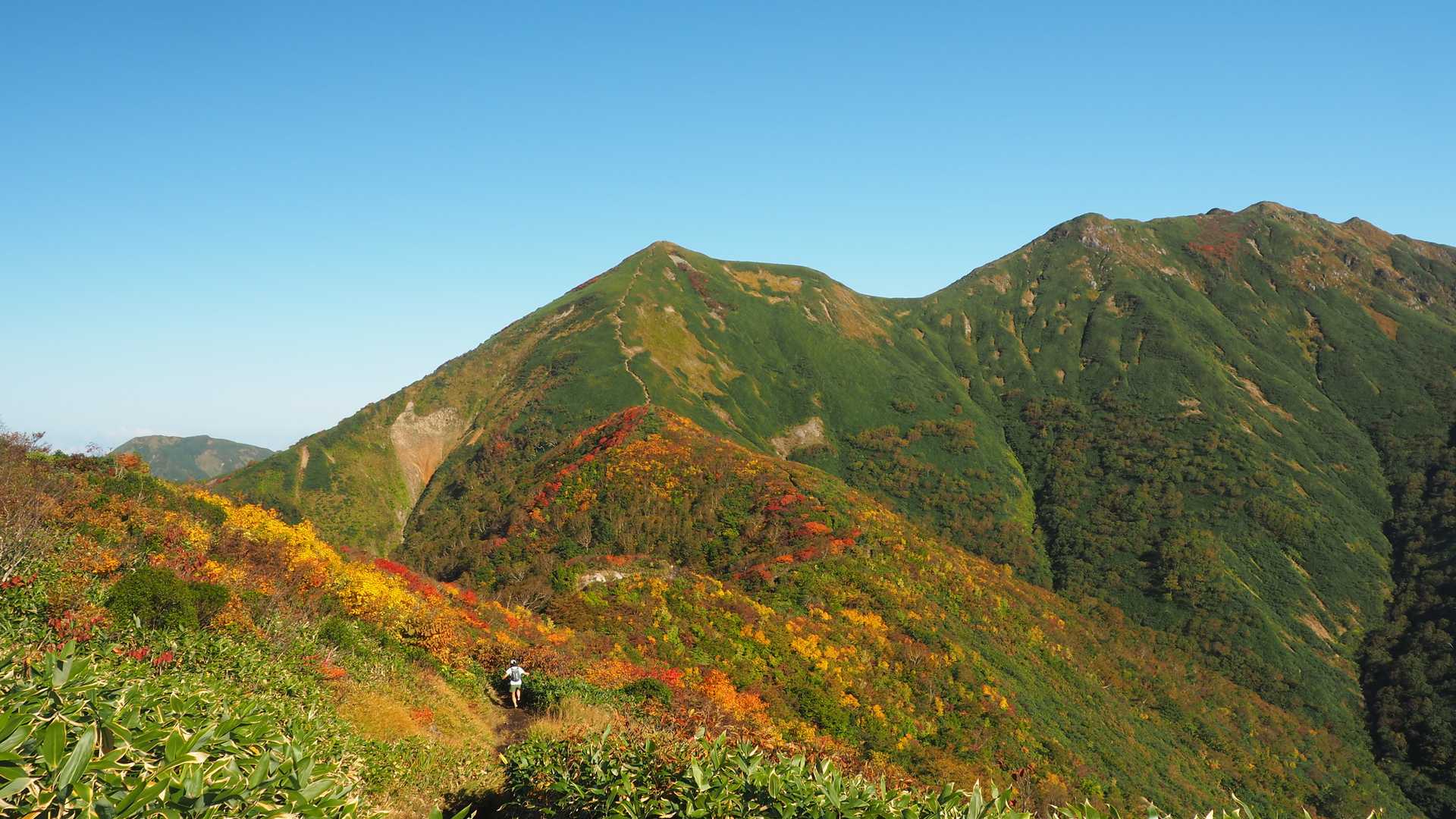 笠ヶ岳へ向かいます