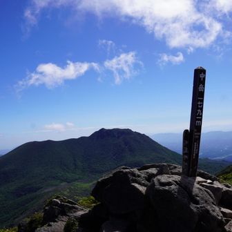 中岳に来ました。
ここもかなり登るなと思ったけど、意外とあっさり。
でも、山頂からの景色はすごいです。