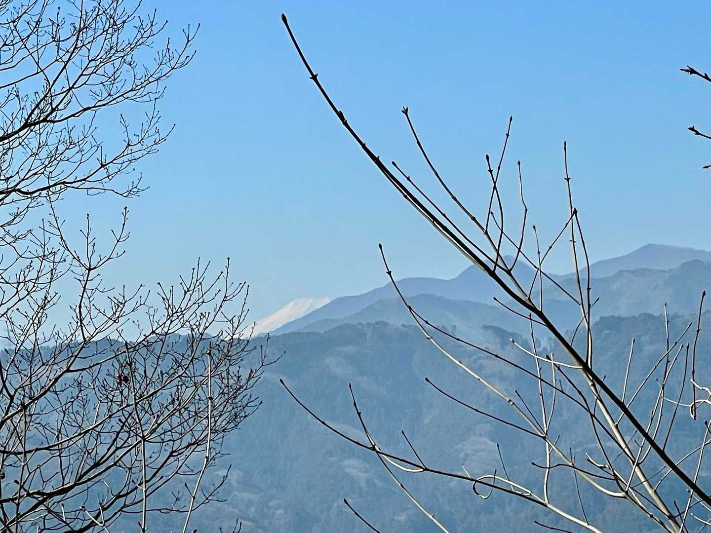 矢倉台より富士山🗻見えて良かった！