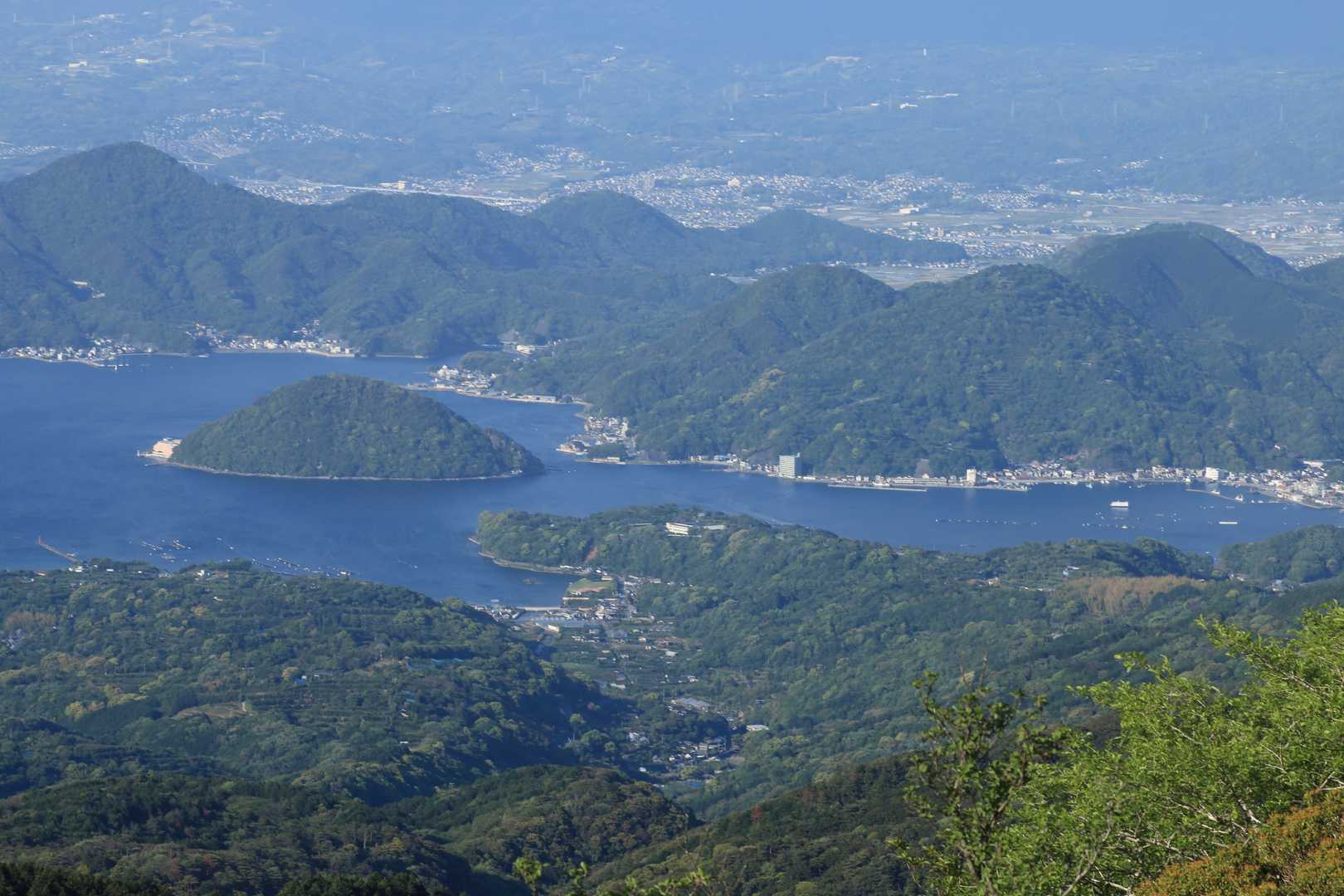 天城峠バス停-天城峠-二本杉峠-滑沢峠-つげ峠-猫越峠-水 縦走コースの写真