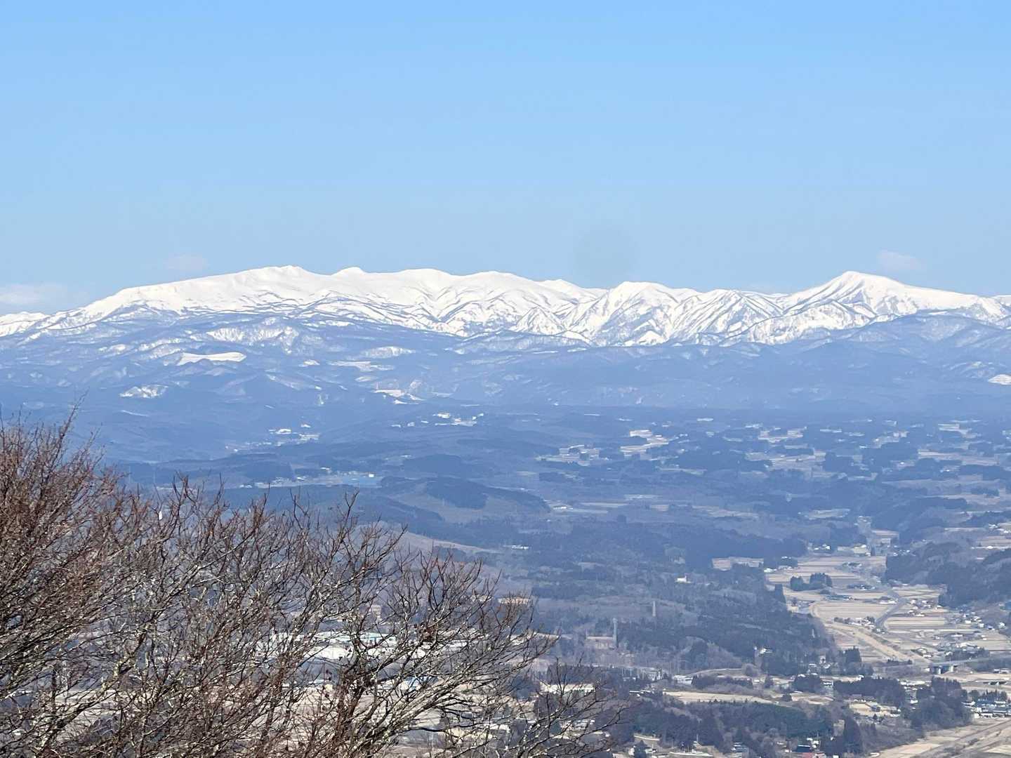 どーんと焼岳連峰