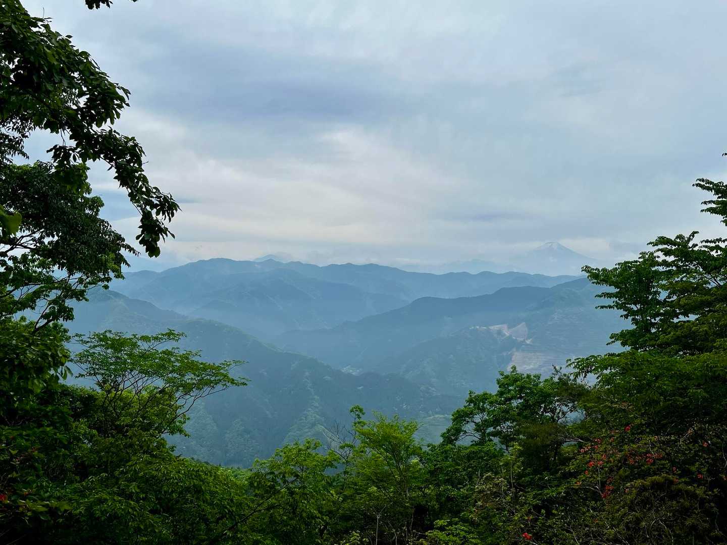 丹沢方面とみんな大好き富士山