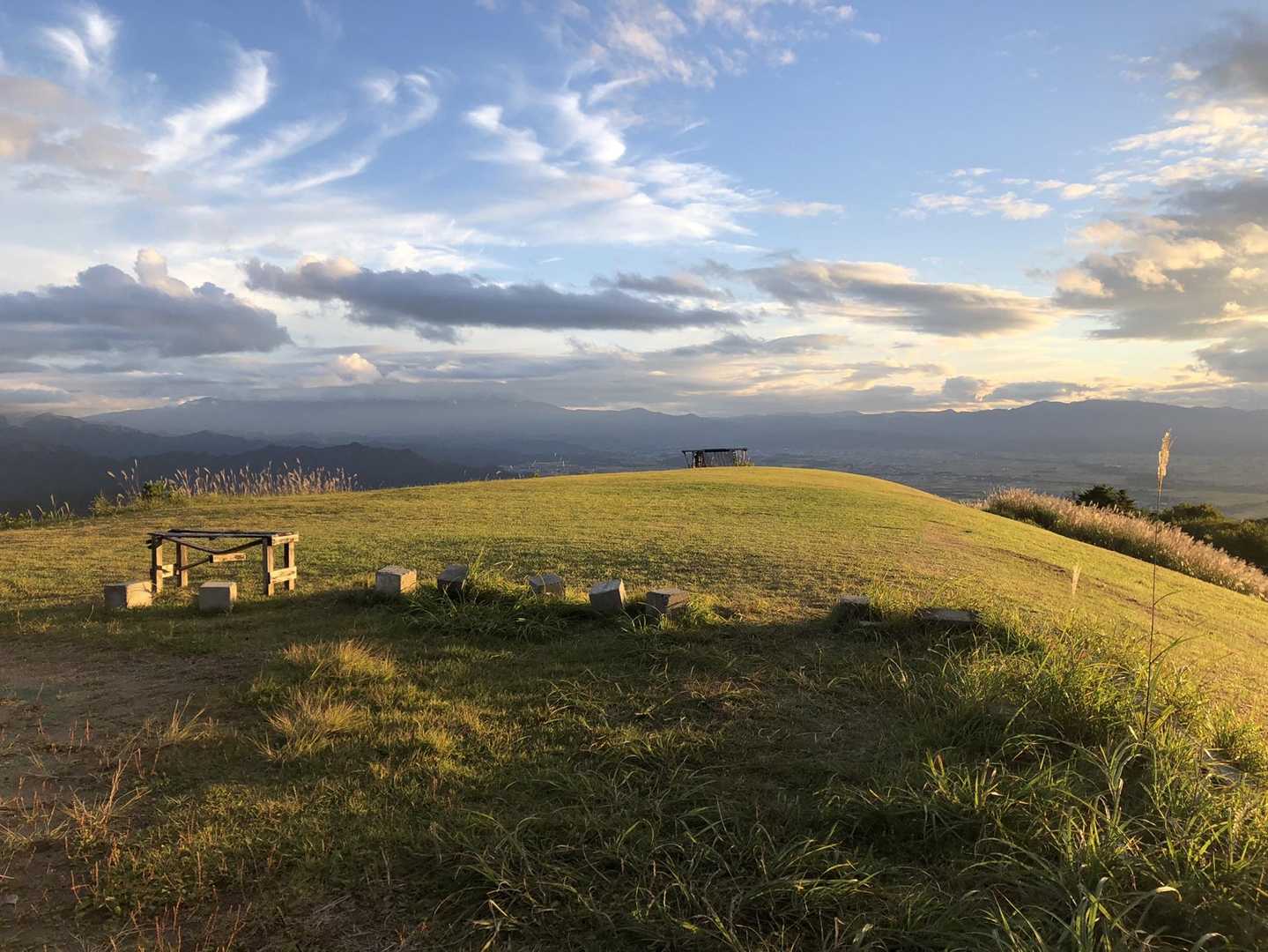 山頂からの景色