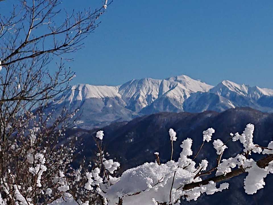 御嶽山がくっきり！🌠