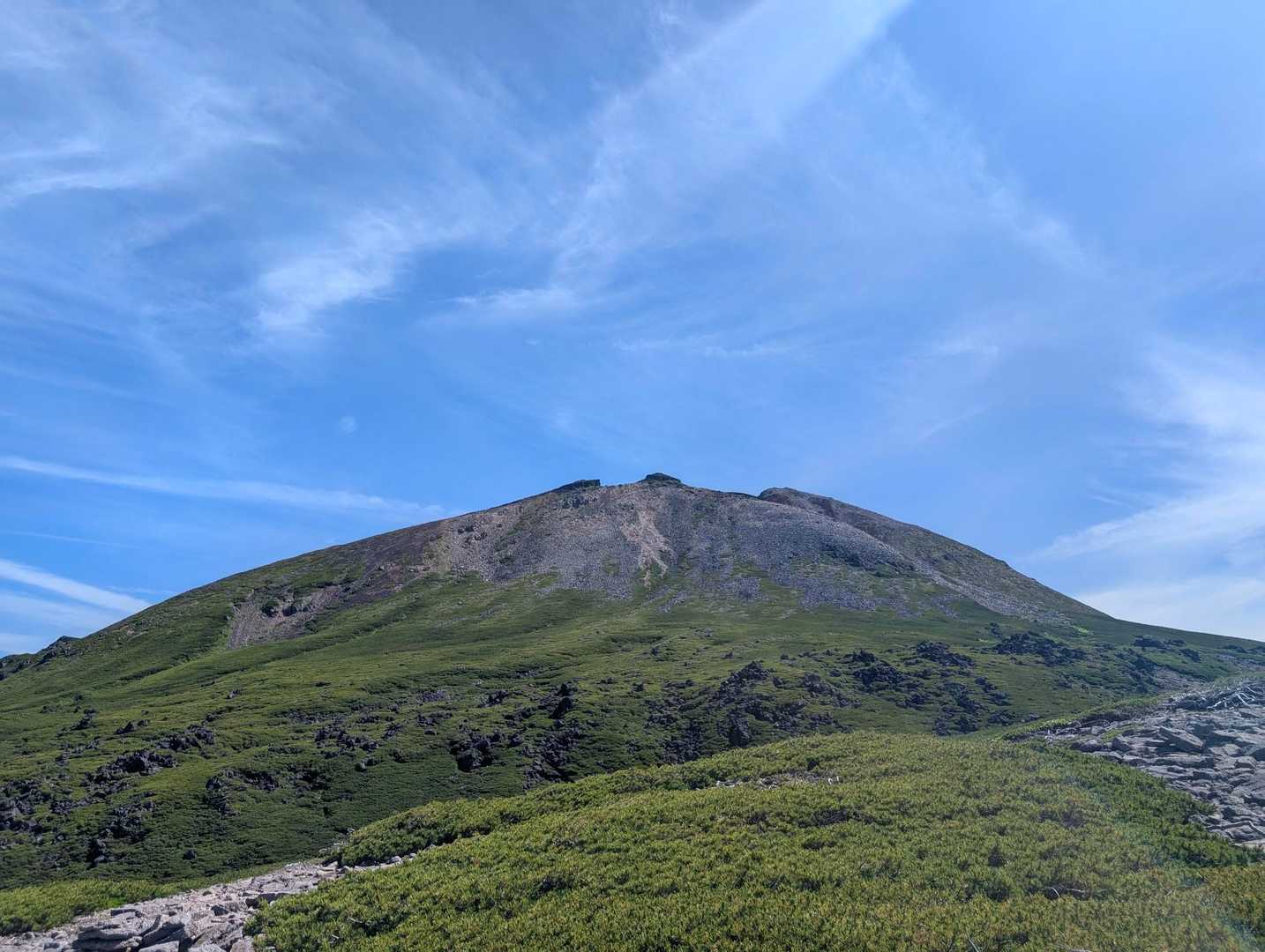 グレーピークの屏風岳