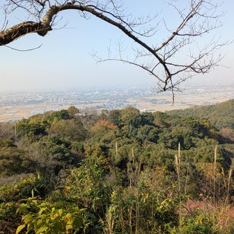 清水公園第三展望台から瀬高を眺めます。
ここにおられた親切な高齢の男性に誘われて清水山へ登ることができました。