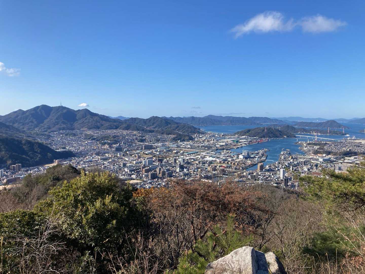 海田市駅-岩滝山-蛇幕山-岩滝山登山口-日浦山登山口-日浦 周回コースの写真