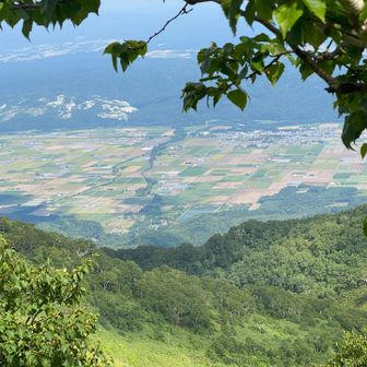 山部地区方向
