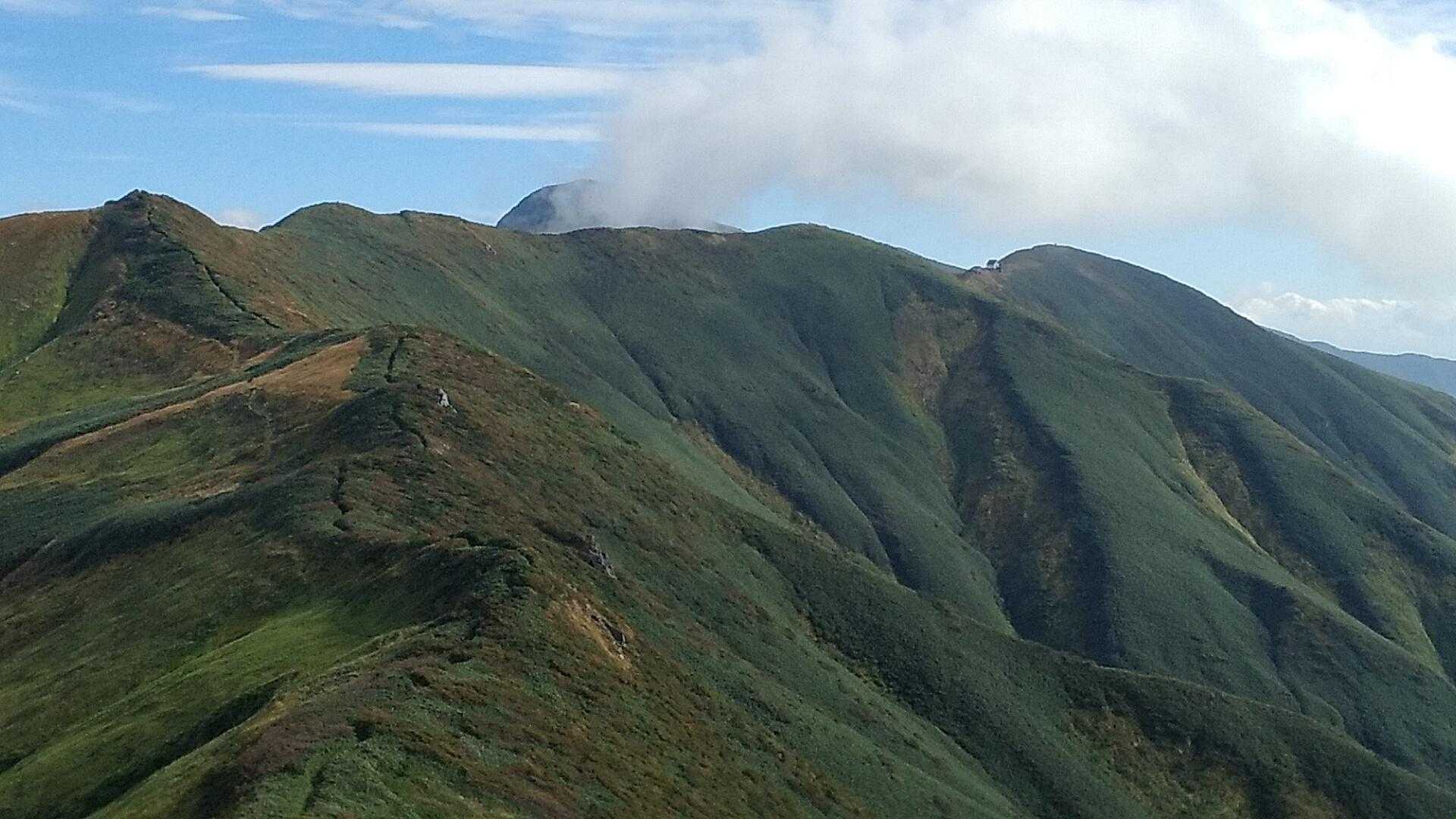 門内岳と門内小屋